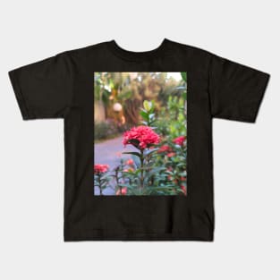 Chinese Ixora Kids T-Shirt